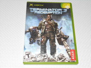 xbox★TERMINATOR 3 THE REDEMPTION 海外版★箱付・説明書付・ソフト付