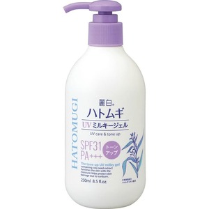 麗白ハトムギトーンアップUVミルキージェルSPF31PA+++ポンプタイプ250ML × 36点