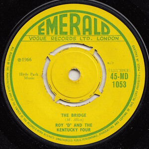 英7 Roy D & The Kentucky Four The Bridge 45MD1053 Emerald /00080