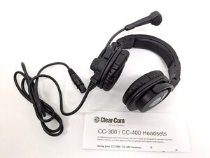 Clear-Com CC-400 CLCM-CC-400-X4 ※ジャンク品《A8766