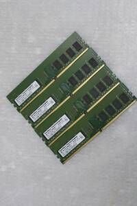 E0825　Ｈ　L SANMAX 4枚セット　8GBX4枚セット 8GB　1Rx8 PC4-2400R-UA1-11 DDR4デスクトップ用メモリ DDR4 DESKTOP RAM 8GB