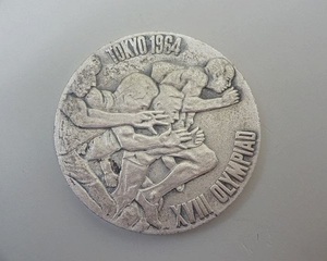 842▽1964年 東京オリンピック 記念メダル シルバー 925 造幣局製 全重量：約18.5g