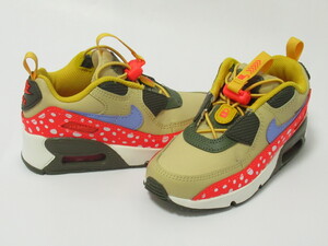 NIKE AIR MAX 90 TOGGLE SE BP マルチカラー 18.5cm ナイキ エアマックス 90 ゴム紐 スリッポン キッズ DR0419-200