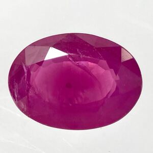 〔天然ルビー0.903ct〕n 約7.0×5.1mm ルース 裸石 宝石 ジュエリー ruby jewelry BJ1/BJ1 テEA0◎ w2 A93