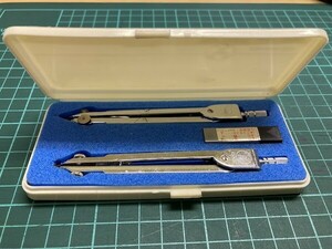 24D0703 Top Man DRAWING SET トップマン 製図用 コンパス セット 現状品