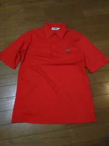 CHEMISE LACOSTE シュミーズラコステ 半袖 ポロシャツ 古着 綿100％　レトロ　メンズ　サイズXL 赤