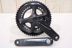 ★SHIMANO シマノ FC-R8000 ULTEGRA 165mm 50/34T 2x11s 左足計測パワーメータークランクセット BCD:110mm