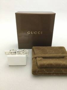 GUCCI　グッチ　ノット　カフス　シルバー　アクセサリー　925【B397662】