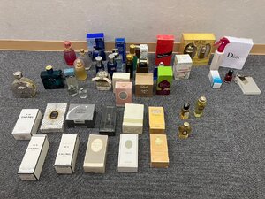 【BF5004a】【開封済多い】香水 コスメ おまとめ Herms CHANEL DIOR Cartier BLV VERSACE GIVENCHY YSL Chloe NINARICCI等 一部未開封品