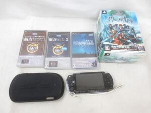 【同梱可】中古品 ゲーム PSP 本体 PSP1000 ブラック 動作品 ソフト ホームスター ポータブル 等 グッズセット