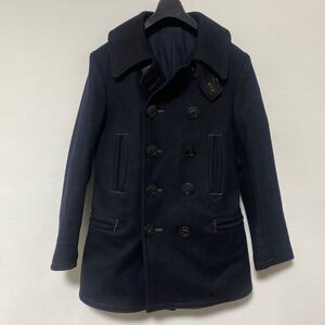 美品 希少 uniform experiment 10ボタン P コート 1 1920 ヴィンテージ スタイル ユニフォーム エクスペリメント ソフ sophジャケットnavy