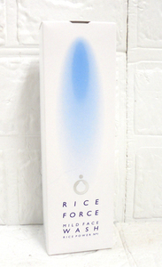 新品 ライスフォース マイルドフェイスウォッシュ 120g 洗顔料 RICE FORCE 札幌市 白石店