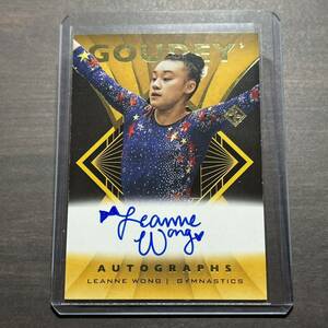 Leanne Wong Auto GOUDEY 2023 Upper Deck Goodwin Champions Autograph 直筆サイン