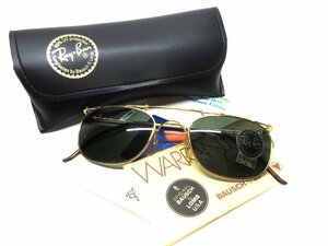 未使用 B&L Ray-Ban DECO METAL OVAL/G-15 ボシュロム レイバン デコメタル オーバル/G-15XLT/サングラス/USA/アメリカ/米国製