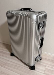 永久保証付き RIMOWA リモワ ORIGINAL オリジナル チェックイン L ツイスト スーツケース アルミ製【中古美品】