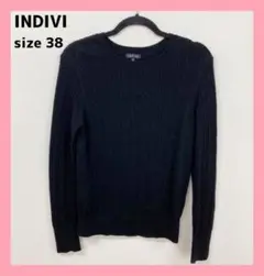 〇3849B〇 INDIVI ニット 女性