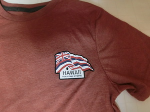 ◆激レア USA購入 【VOLCOM】ボルコム 【GIVEBACK SERIES】【HAWAII VOLCOM STONE 】イギリス国旗系ロゴプリントTシャツUS Sサイズ