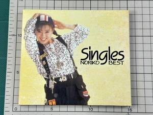 【CD|セル盤｜盤面良好】紙スリーブ　酒井法子 / Singles NORIKO BEST 1990/03/21 VICL-22 4988002199532