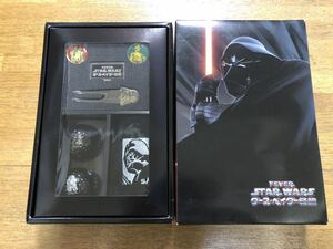 FEVER STARWARS ダースベイダー 降臨 ゴルフボールセット SANKYO スターウォーズ ゴルフボール ハンドタオル マーカー グリーンフォーク