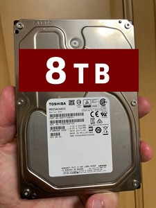 【動作品】8TB SATA HDD 7200rpm 3.5インチ 内臓ハードディスク 東芝 TOSHIBA MD05ACA800（1TB/2TB/4TB/6TB以上）