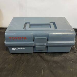 未使用品 TOYOTA純正金属タイヤチェーン 08321-11090 5D 205/70-14 205/65-15