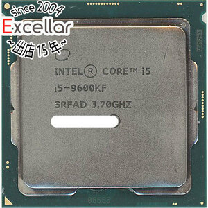 【中古】Core i5 9600KF 3.7GHz 9M LGA1151 95W SRFAD [管理:1050018839]