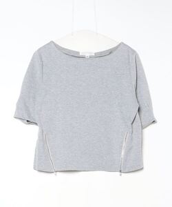 「JILL STUART」 半袖カットソー M グレー レディース