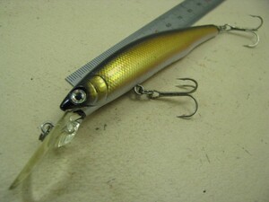 ザウルス レックスミノー 90㎜ クロキンホロ 双 SAURUS rex Minnow 桜鱒 TroutMinnow