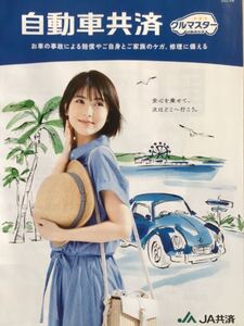 浜辺美波　★JA共済期間限定パンフ　★A4サイズ　★新品・非売品。