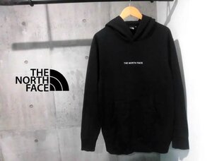 THE NORTH FACE ザ ノースフェイス BRUSHED HOODIE ロゴ刺繍 スウェット パーカーXL/プルオーバー フーディ/黒/メンズ/NT61710Z/アウトドア