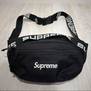 中古 正規品 シュプリーム supreme 2018ss ウエストバッグ ショルダー 1円START