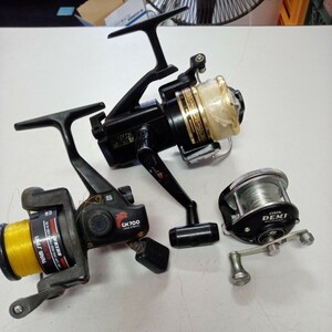 SHIMANO DUX DEMI 　リョービRX3500DX SHINA GX700 スピニングリール 3個　 現状品