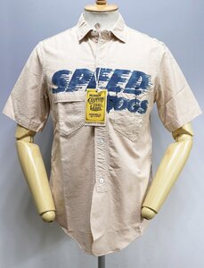 Freewheelers (フリーホイーラーズ) S/S Work Shirt “SPEED TOGS” / 半袖カスタムワークシャツ #1923018 未使用品 GOLDEN STRAW size 15