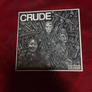 ★激安激レア crude warfare/split 7inch STONED AGAIN ガーゼ ギズム ジャパニーズハードコア イタリアンハードコア jap名スプリット