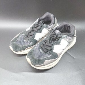 ◇ Θ New Balance ニューバランス NBJ-1115477 スニーカー サイズ23.5 ブラック グレー レディース E