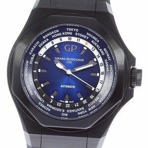 ジラール・ペルゴ GIRARD-PERREGAUX 81065-21-491-FH6A ロレアート アブソルート デイト 自動巻き メンズ 美品 箱・保証書付き_644407