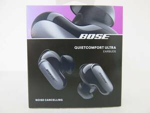 BOSE　ボーズ　【Quietcomfort Ultra Earbuds】　ノイズキャンセリング　ワイヤレスイヤホン　ブラック　未開封品