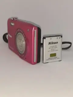 【美品】【スマホ転送OK】ニコン Nikon COOLPIX S3300 ピンク