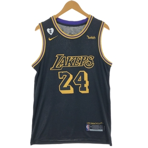 古着 ナイキ NIKE NBA LOS ANGELES LAKERS ロサンゼルスレイカーズ Kobe ゲームシャツ レプリカユニフォーム メンズM相当 /eaa475344