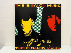 見本盤 LP / サロン・ミュージック (竹中仁見・吉田仁) / This Is Salon Music (1987年・MOON-28043・ニューウェイヴ) 