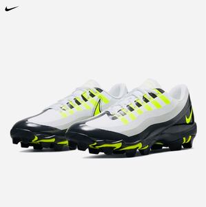 新品未使用！超希少！即完売品！正規店購入品！激レアモデル！★NIKEナイキ AIRMAX95 VAPOR EDGE SHARK CLEATS！ゴールデンサイズ27cm