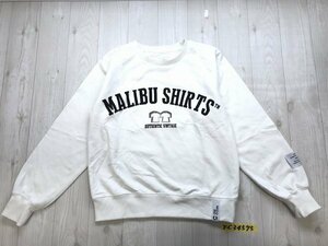 snidel スナイデル レディース MALIBU SHIRTS スウェットトレーナー 白