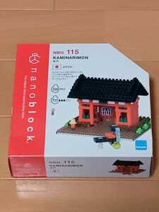 nanoblock （ナノブロック）NBH_115　雷門　（KAMINARIMON)