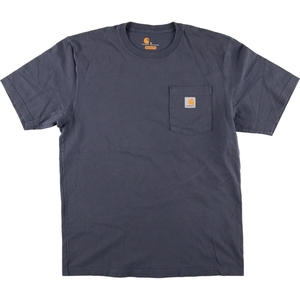 古着 カーハート Carhartt ORIGINAL FIT 半袖 ワンポイントロゴポケットTシャツ メンズM相当 /eaa437825