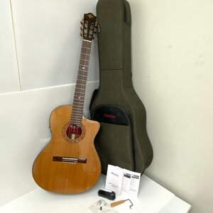 【送料無料】MARTINEZ マルチネス エレガットギター MP-14 MH Artist 美品・中古【Ae481332】