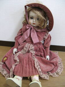 オオイケ◆ビスクドール リプロ Romane Doll 大池玩具株式会社 1979 Bibian et Damian 66cm オーイケコレクション