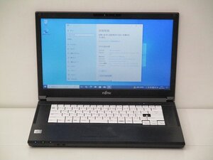 【1円スタート】富士通 LIFEBOOK A5510/D FMVA82025 Core i3 10110U 2.1Ghz 8GB 256GB(SSD) 15.6インチ HD (1366×768) Win10 Pro 64bit