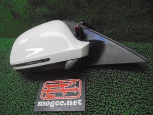 9FC1100 DD4)) アウディ A4 ABA-8KCDNF 2009年 前期型 20TFSI クアトロ 純正 電格サイドドアミラー右 カプラ10ピン