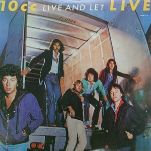 LP/10cc〈LIVE AND LET LIVE〉☆5点以上まとめて（送料0円）無料☆