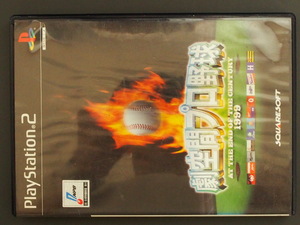 中古 SONY ソニー PlayStation2 プレイステーション2 スクウェア SQUARESOFT 激空間プロ野球 1999年 SLPS20010 管理No.9316